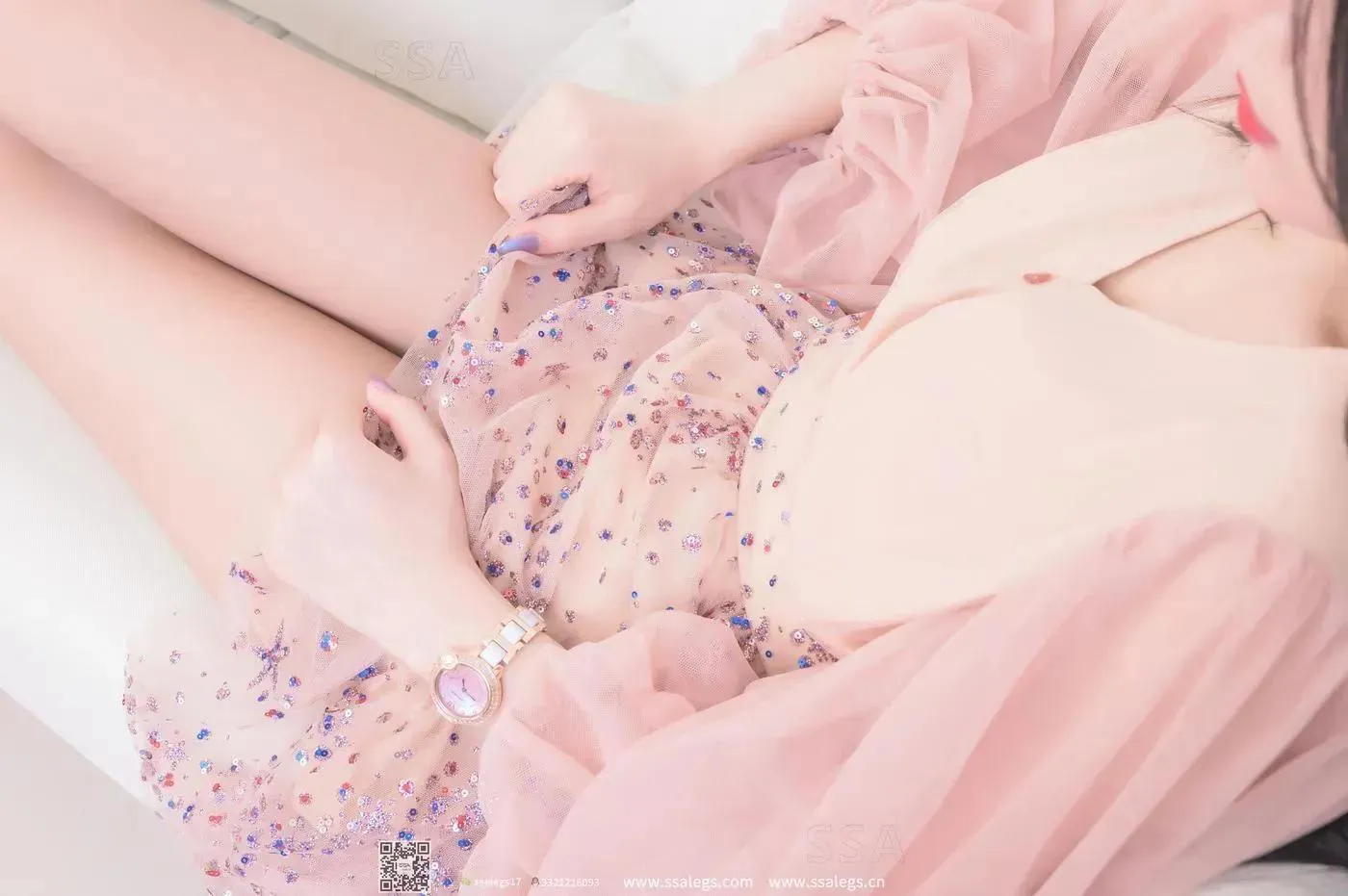 [SSA丝社]超清写真 NO.312 娜娜御姐的红色高跟鞋咖啡丝美腿[23] [56P]插图3